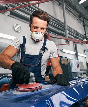 Travaux de carrosserie